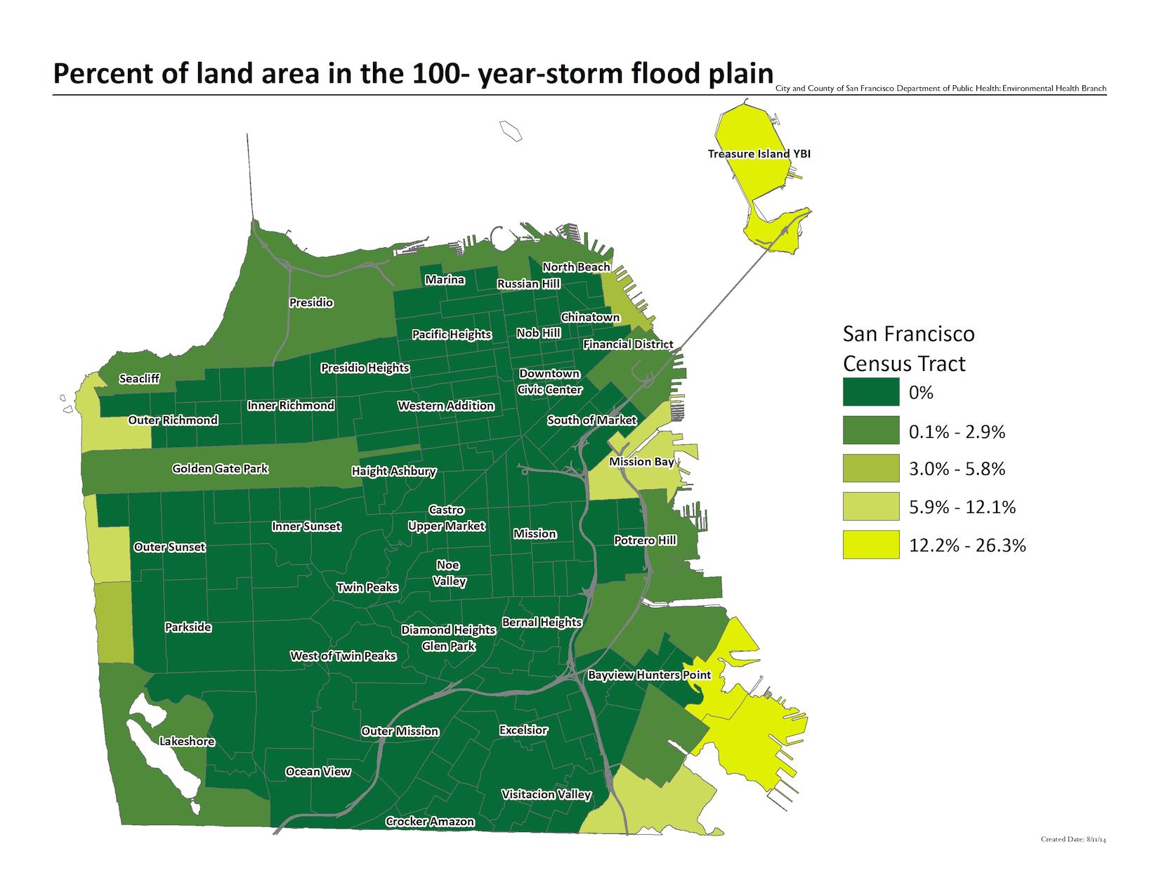 San Jose Flood Map
