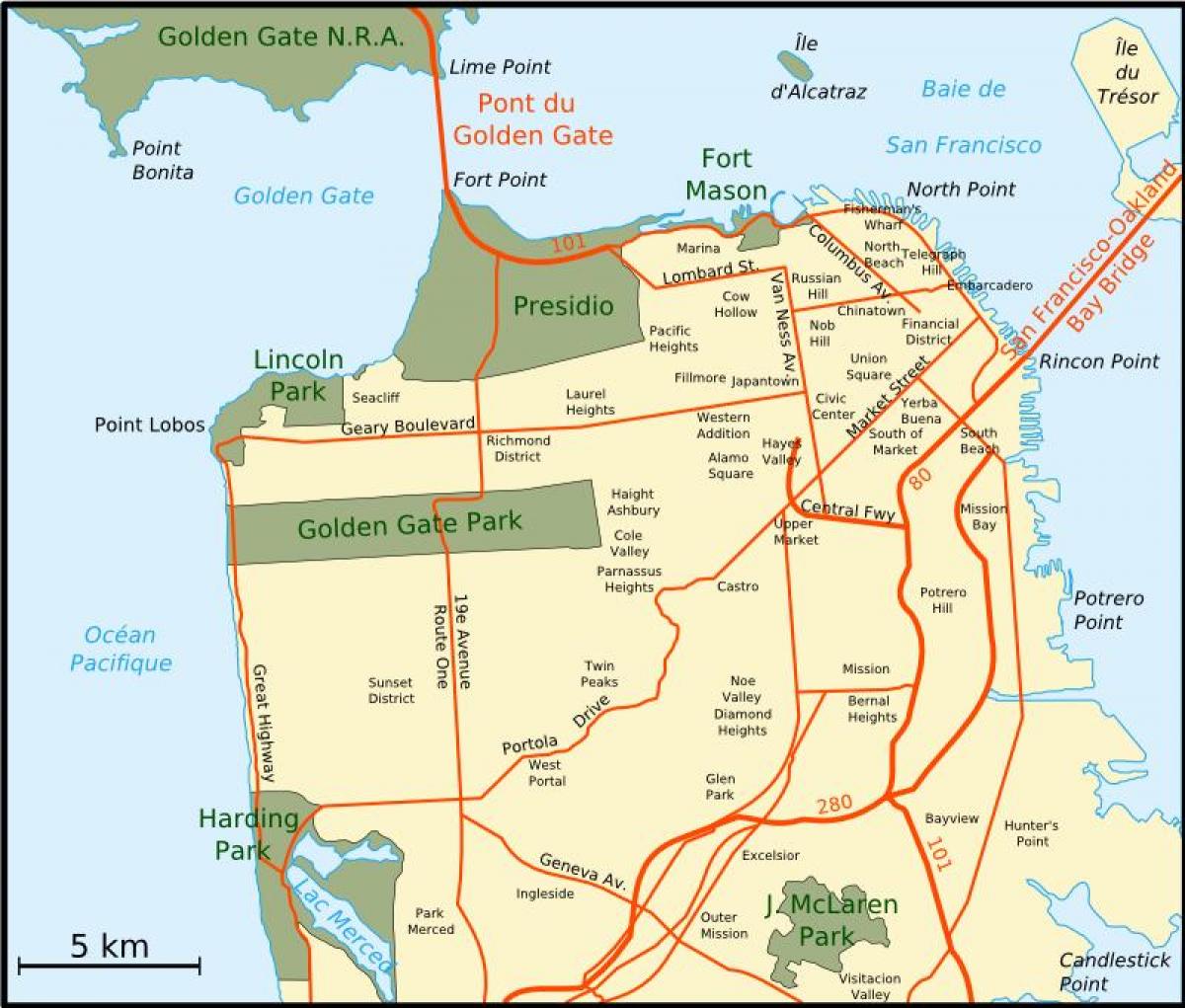 Map of greater bay area