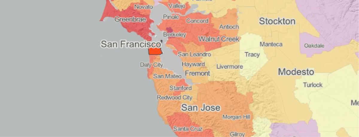 Map of mapp San Francisco
