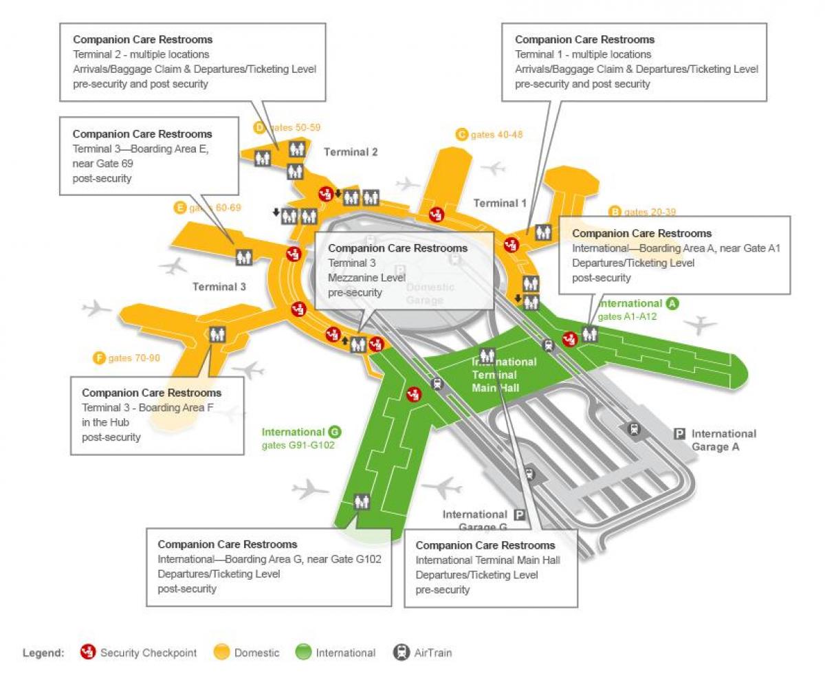 San Francisco Airport Terminal 3 Map 