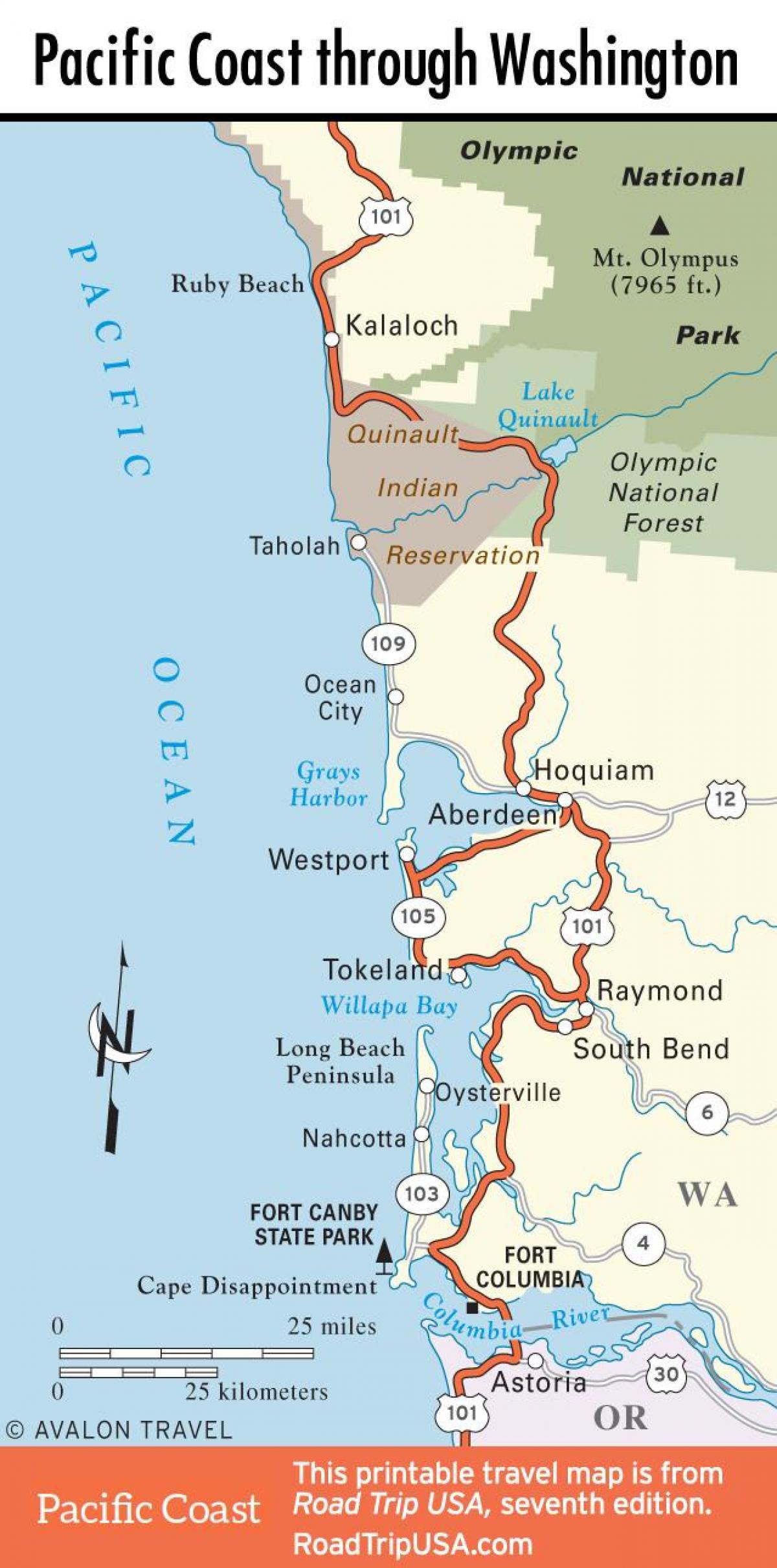 San Francisco coastline map