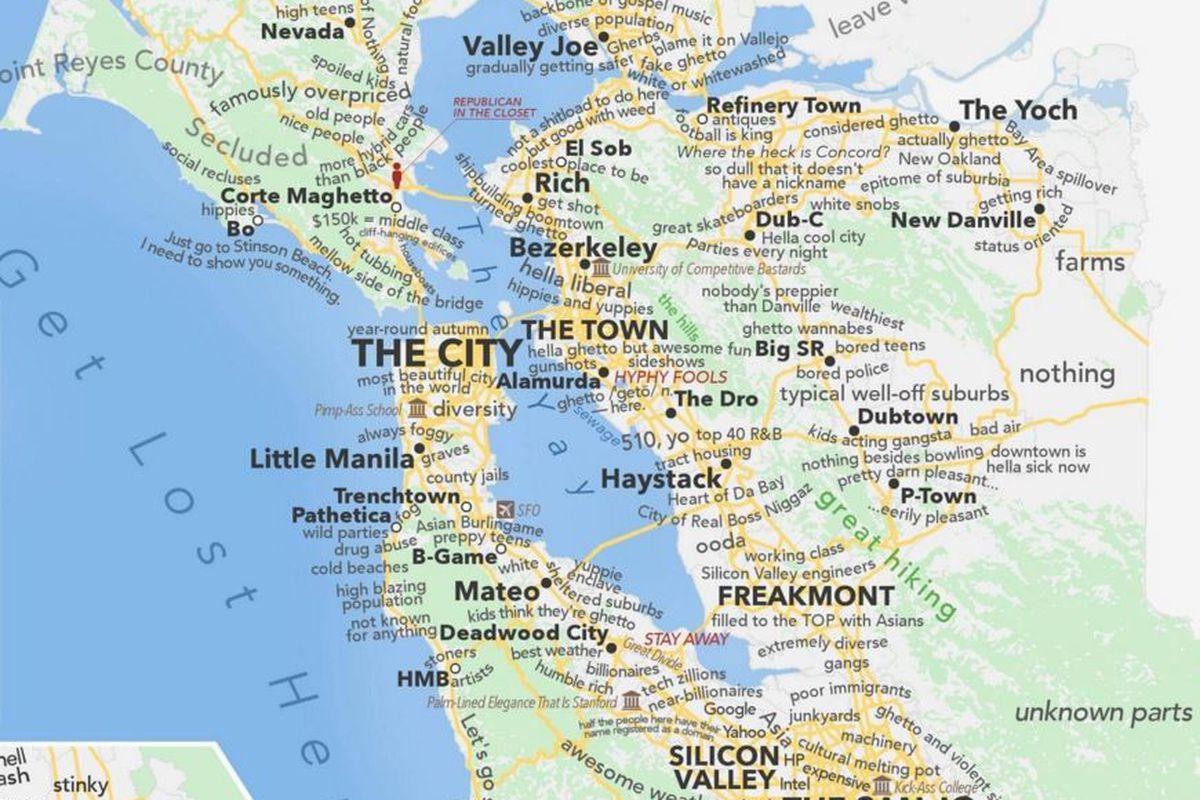 Map of silicon city