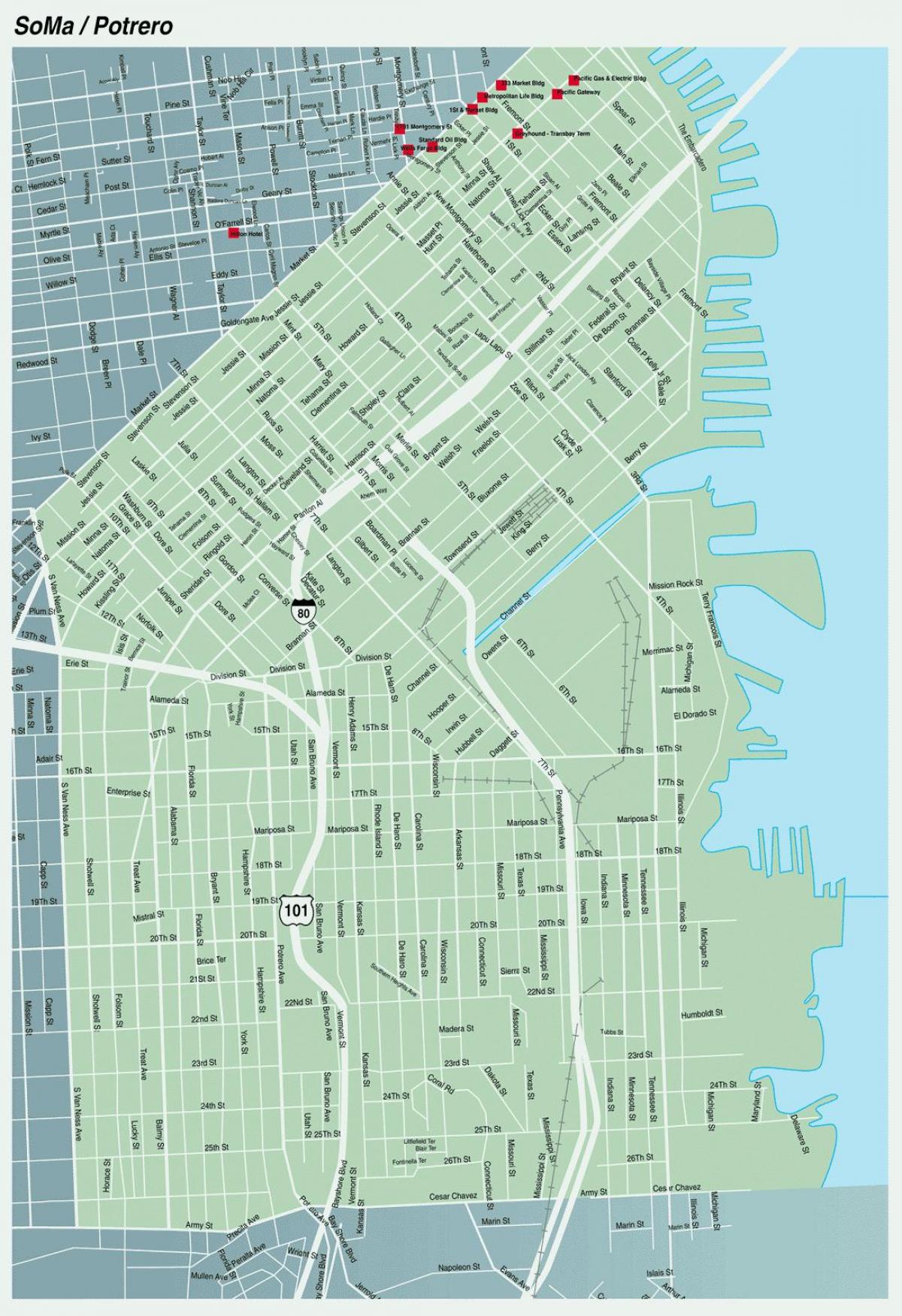 map of soma San Francisco