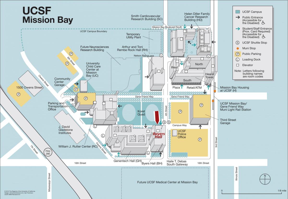 ucSF map