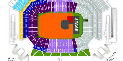 Levi's stadium suite map