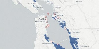 Map of San Francisco flood
