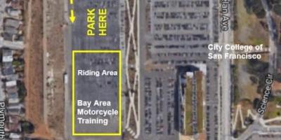 Map of SF motorcycle parking